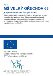 Mateřská škola Velký Ořechov, okres Zlín, příspěvková organizace