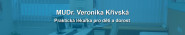 MUDr. Veronika Křivská